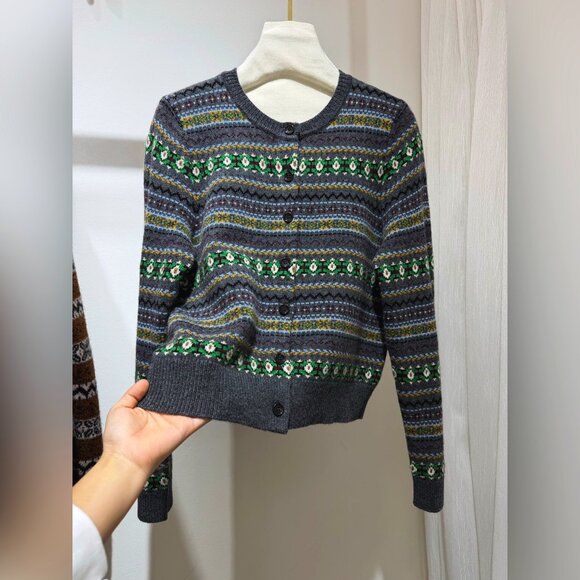 Doen Faustine Cardigan in Dashwood Fair Isle - Picture 10 of 13